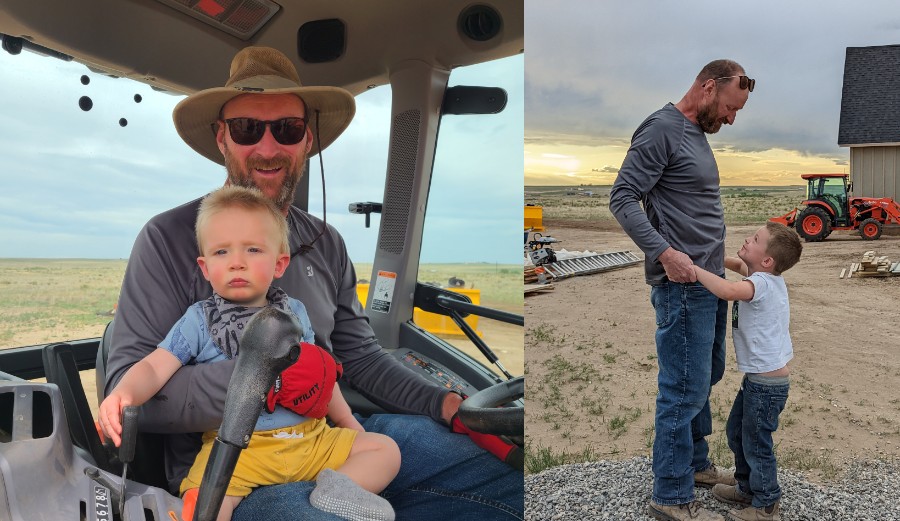 Mark and his grandkids